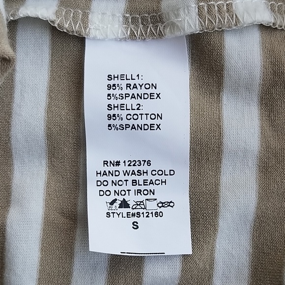 Mustard Seed striped shirt, NWT sizes S, M - Picture 6 of 6